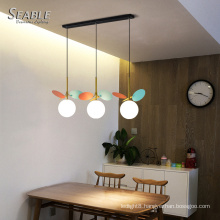 High quality modern decorative glass pendants for chandelier colourful henging light lamp